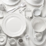 Various Plate, White COncept Christmas